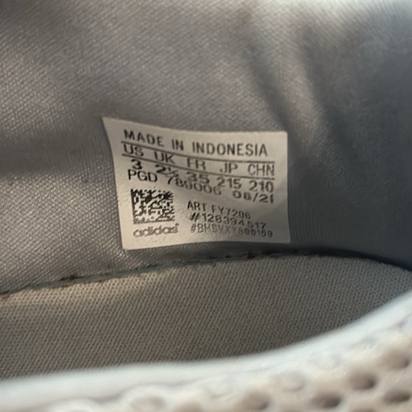 Adidas Girls Lite Racer Adapt Shoes - Picture 7 of 9